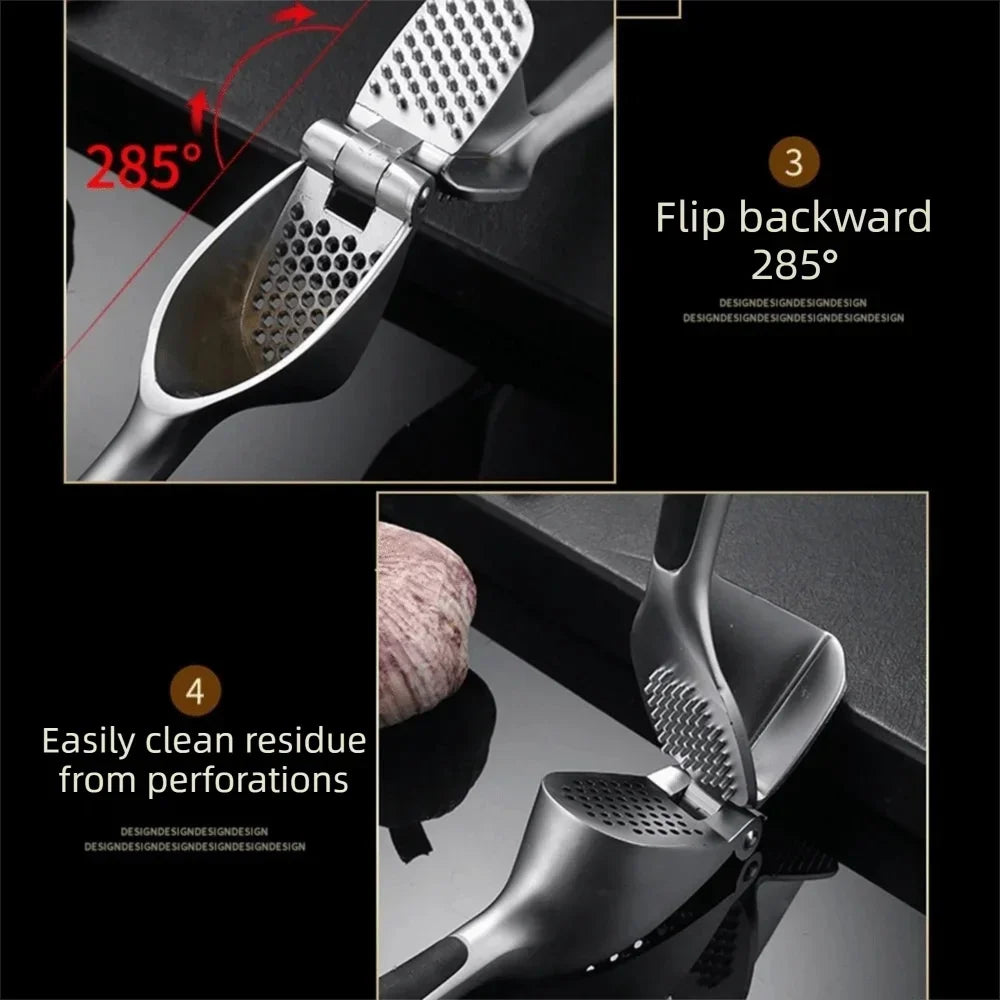 1pc Garlic Press Safe Professional Garlic Mincer Crusher