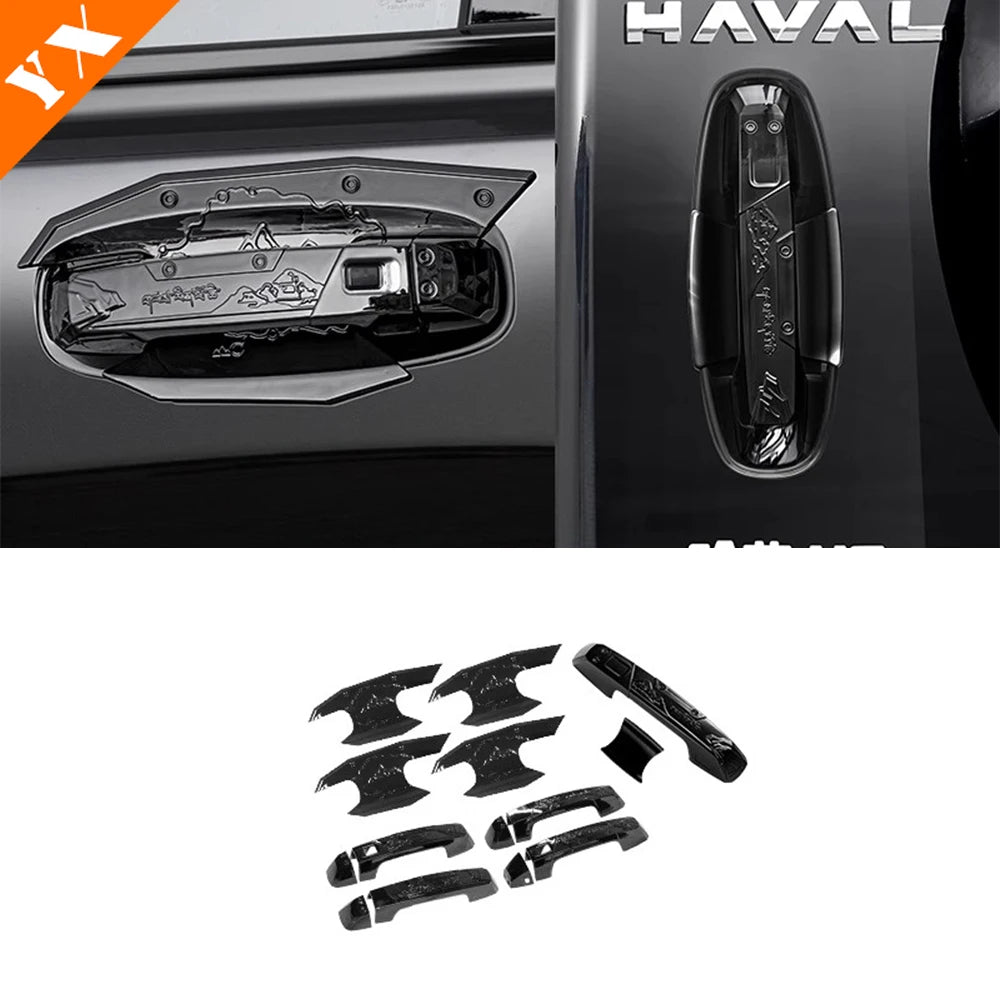 Full Haval H9 - Bright Black Car Headlight