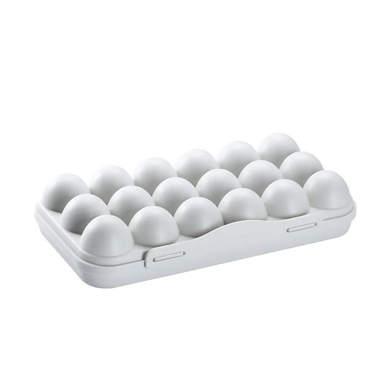 Egg Storage Box Refrigerator Plastic Airtight Fresh Keeping