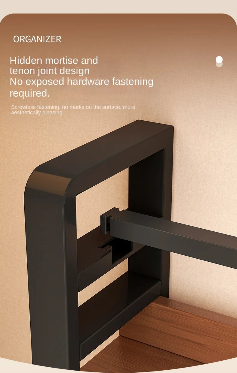 Desktop Shelving Unit Pegboard Desk/Computer Desk Multi-Layer