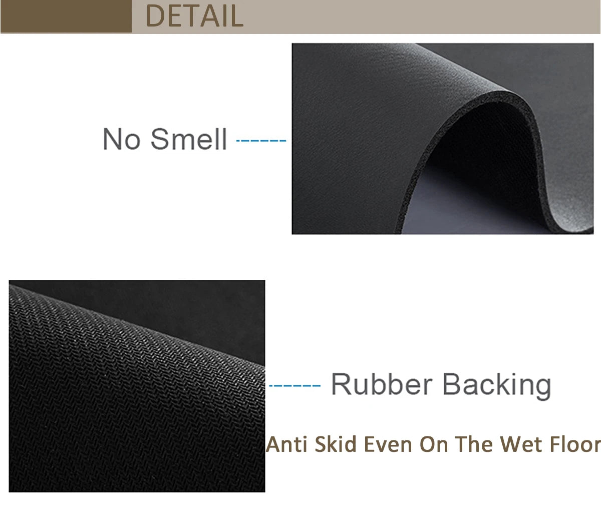 Simplicity Style Absorbent Drying Mat Table Decoration &