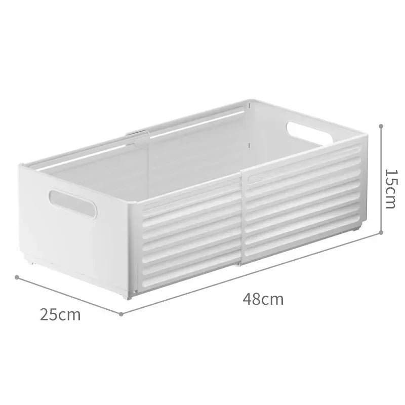 1pc Retractable Drawer Organizer Length Adjustable Cabinet