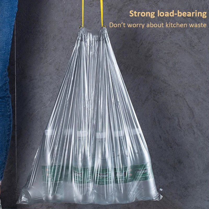 5/10/15/20 Rolls Drawstring Trash Bags Trash Can Thicken