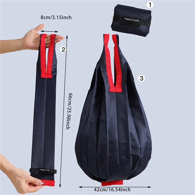 Lightweight Reusable Shopping Shoulder Bags Foldable Grocery