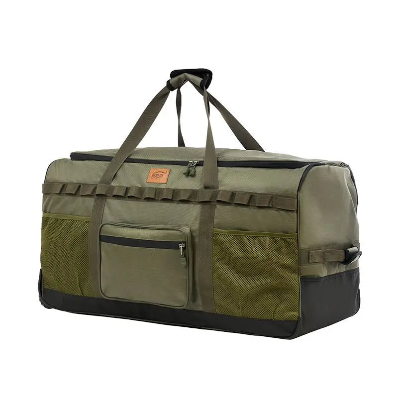 130l Outdoor Large-Capacity Trolley Backpack Thickened Storage