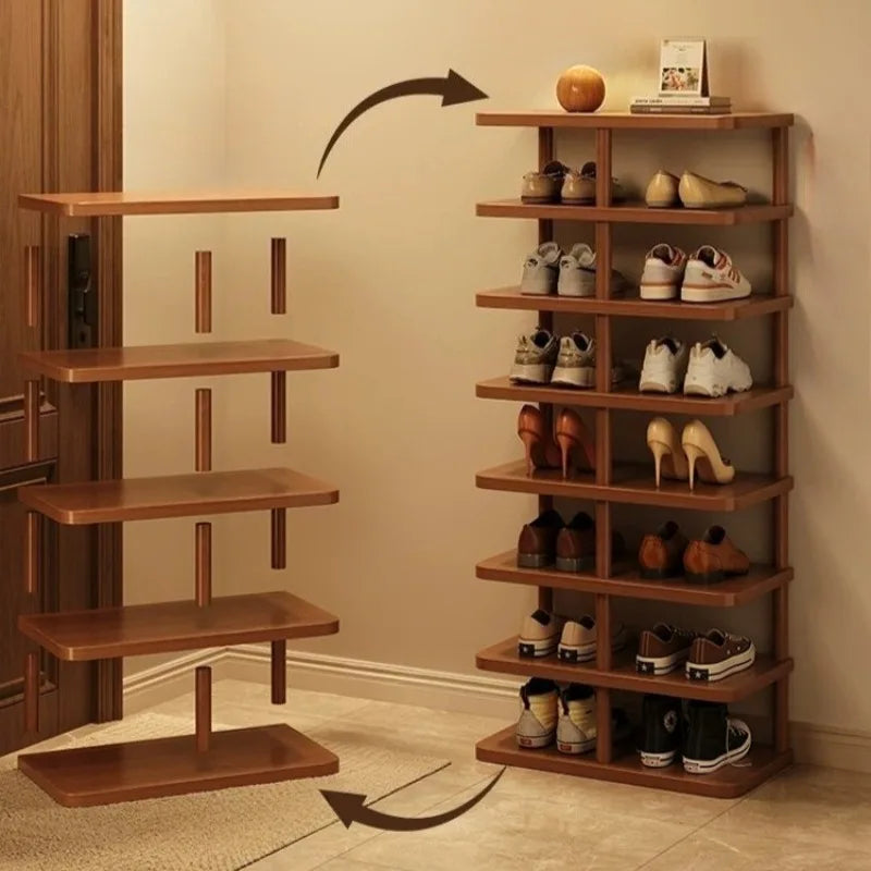 Organizer Shelf Shoe Rack Designs Space Saving Luxury