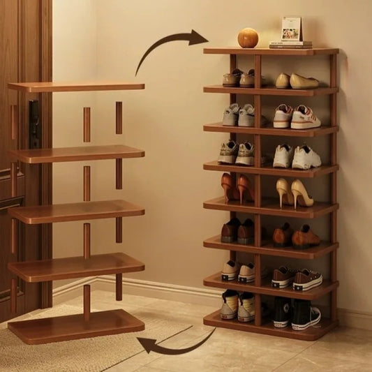 Organizer Shelf Shoe Rack Designs Space Saving Luxury