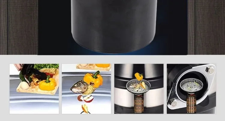 220v Food Waste Disposer Sink Garbage Grinder Waste