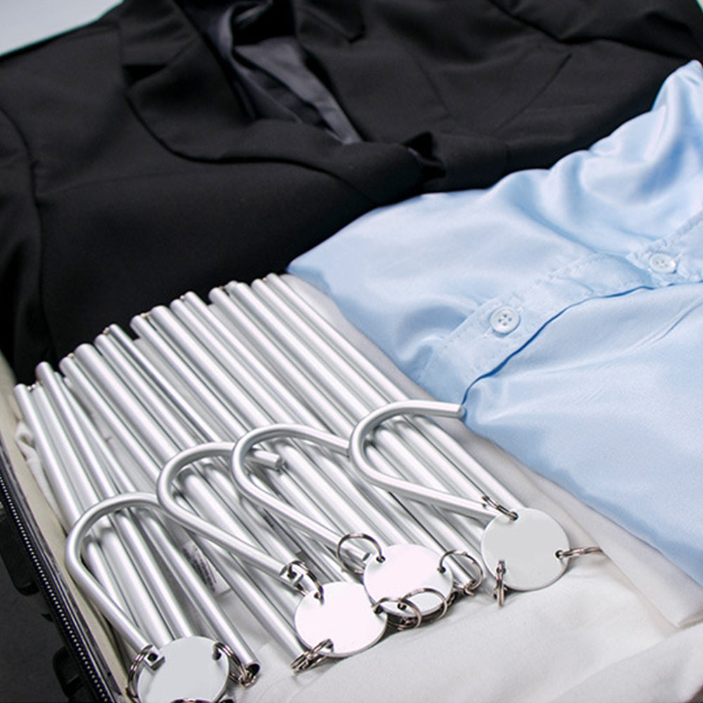 Outdoor Foldable Non-Slip Coat Drying Rack Aluminum Closet
