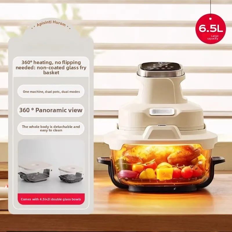 Air Fryer Glass Visual 4l Air Electric Fryer