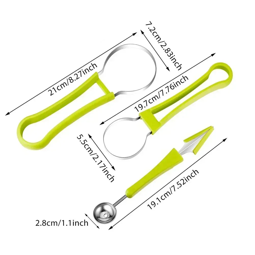 In Melon Cutter Scoop Fruit Carving Knife Fruit