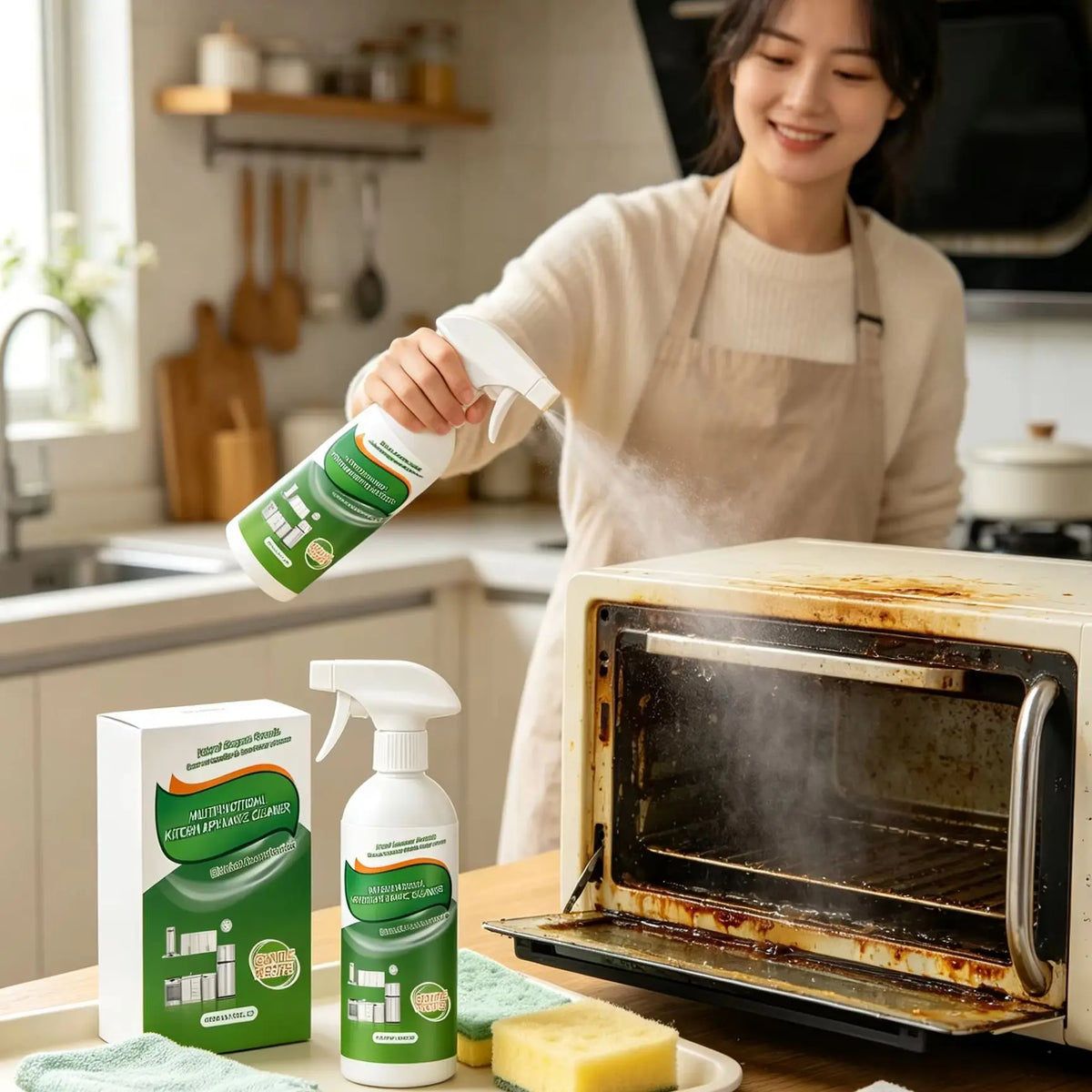 Appliance Cleaner Odor Eliminator Oven Stove Range Hood