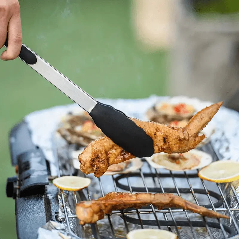 Size Available Heavy Duty Stainless Steel Tongs Silicone