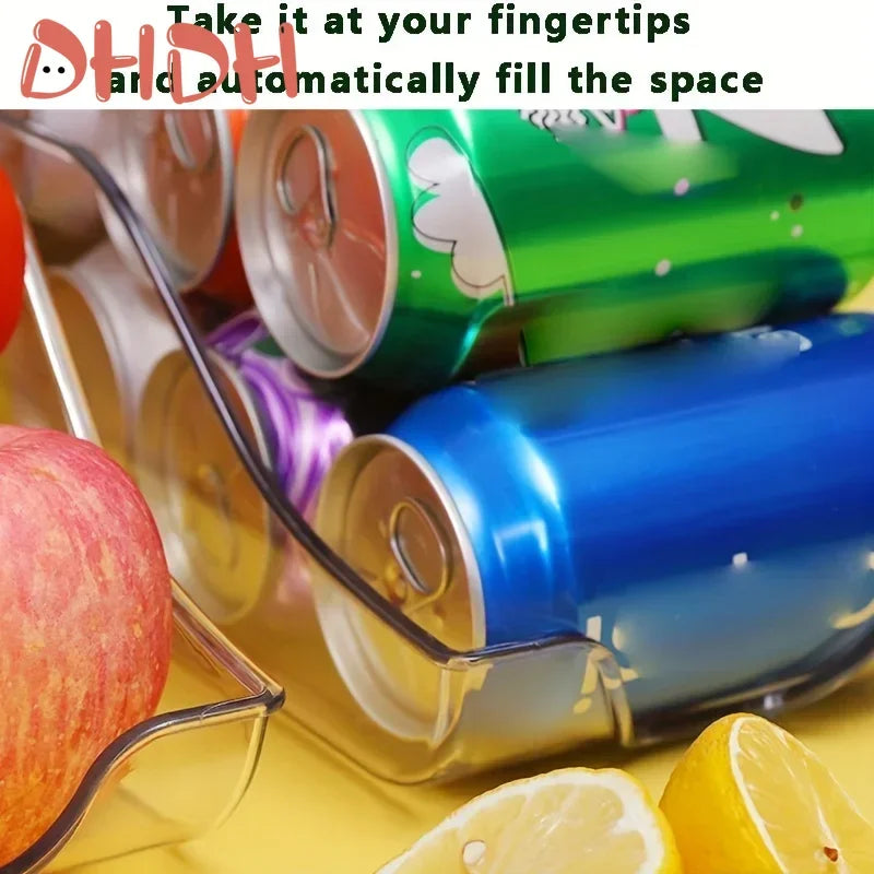 Refrigerator Storage Box Fridge Organizer Storage Cans Soda