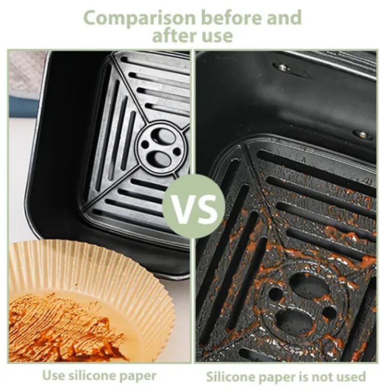 50-300pcs Air Fryer Paper Special Paper Accesories Baking