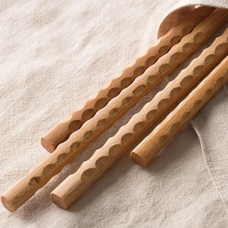 Japanese Extra Long Wooden Chopsticks Polished Beech Wood