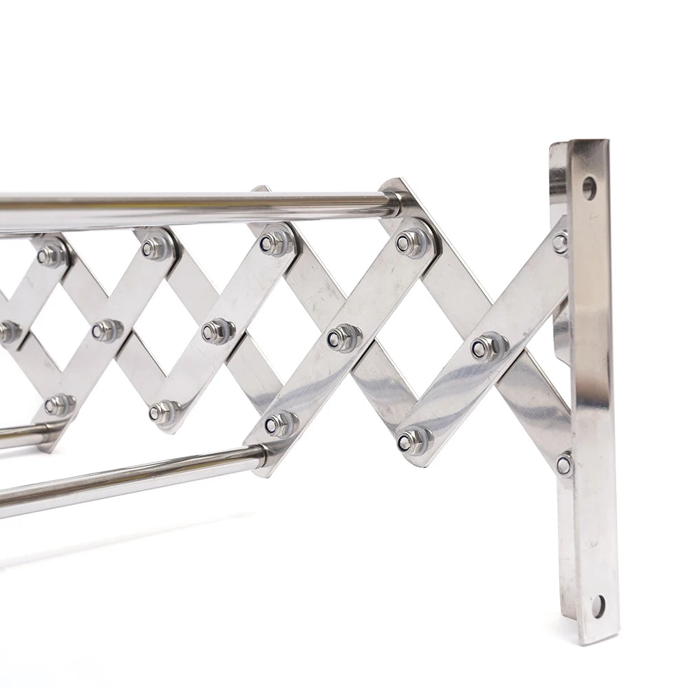 Stainless Steel Wall Mounted Laundry Drying Rack Length