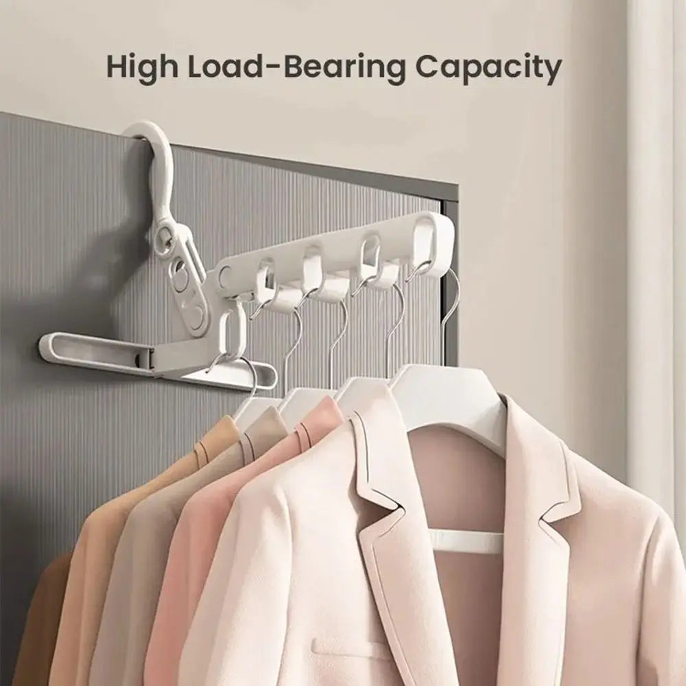 Foldable Clothes Drying Rack Five-Hole Angle Adjustable Clothes