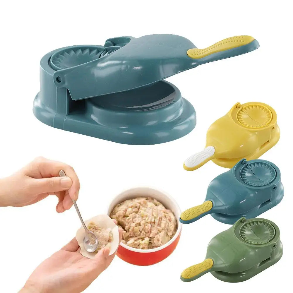 Dumpling Maker In Wrapper Presser Device Kit Labor-Saving