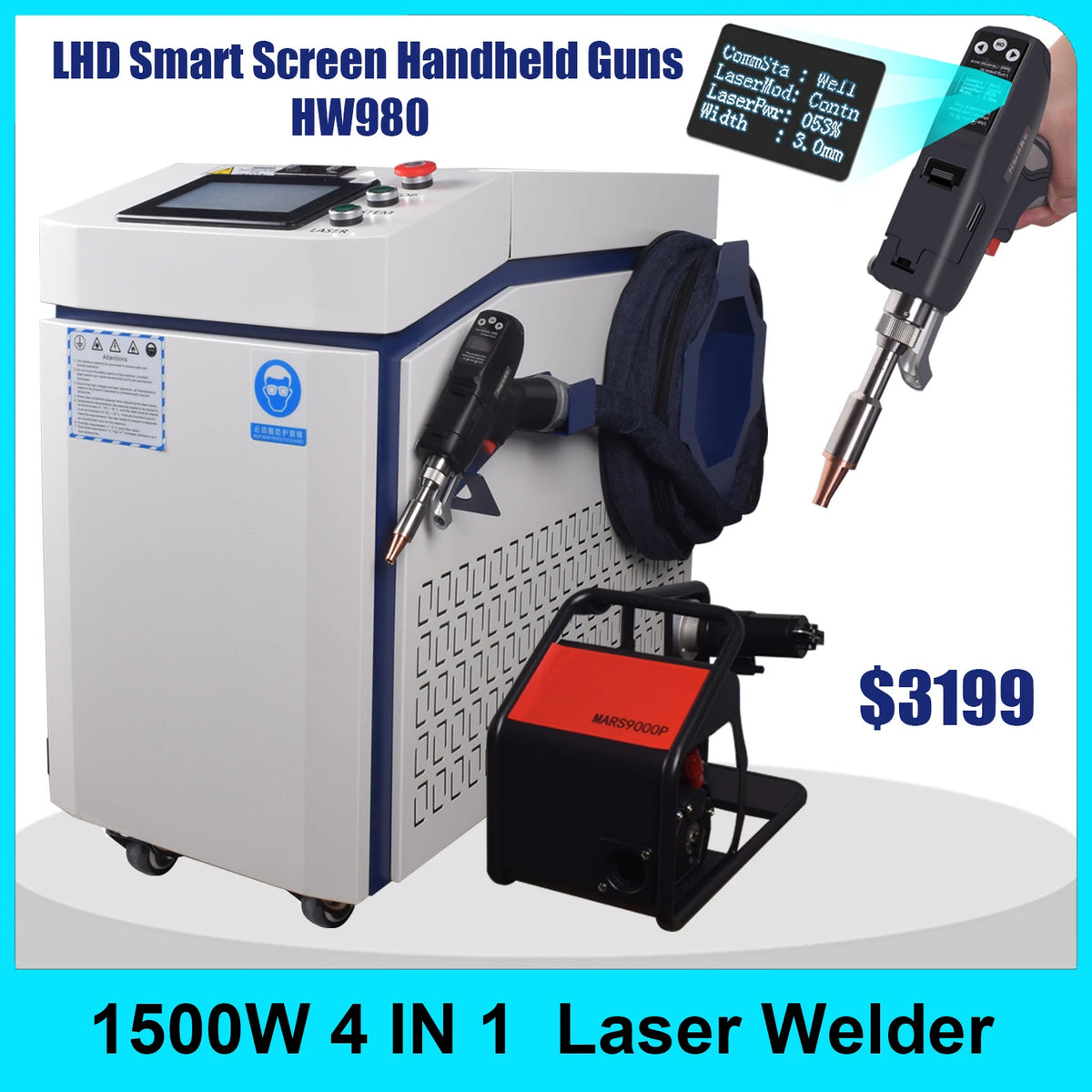 Raycus 3000w Laser Welder In Laser Welder Welding