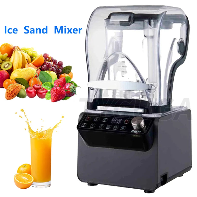 1800w Heavy Duty Commercial Grade Blender Mixer Juicer