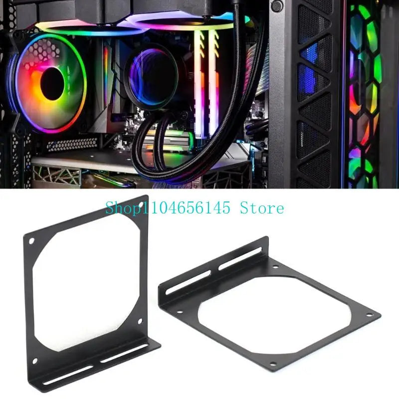 Fan Bracket 120ls Galvanized Steel Computers Pc Case