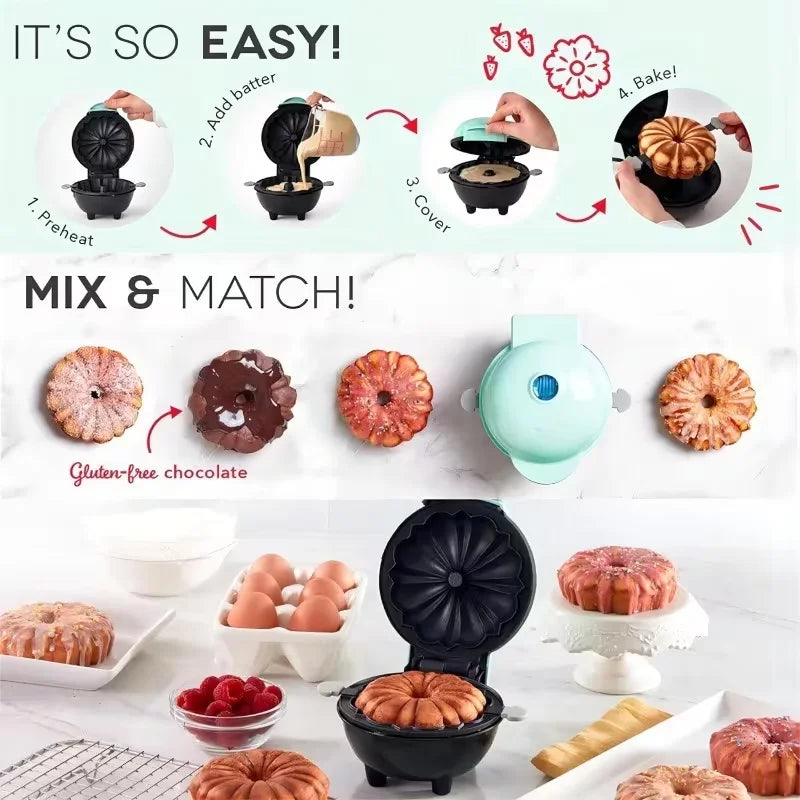 110/220v Waffle Bowl Machine Breakfast Cake Egg Tart