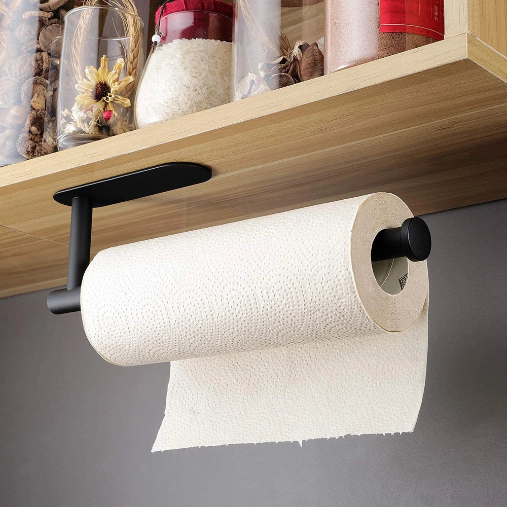 Hanging Paper Roll Towel Holder Bathroom Toilet Storage