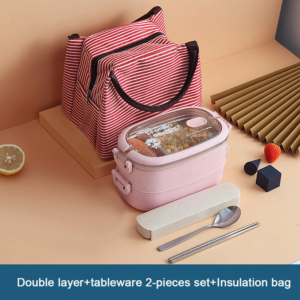 Multi-Layer Bento Box Thermal 304 Stainless Steel Lunch