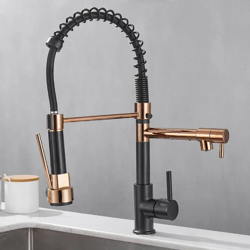 Gegve Faucets Removable Taps Brush Brass Faucet Water