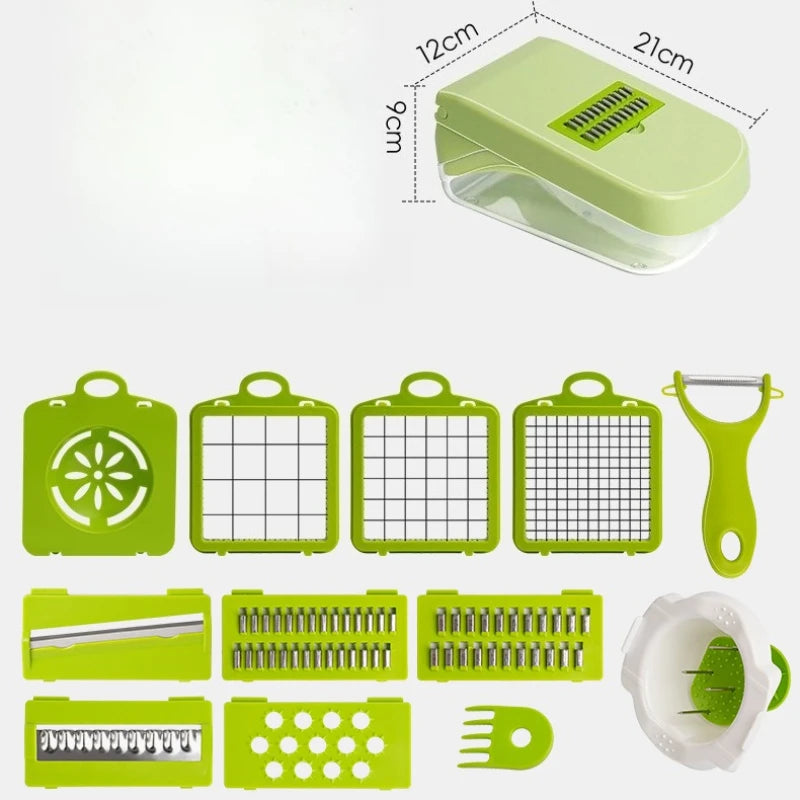 Vegetable Cutting Artifact Grater Potato Slicer Shredder Onion