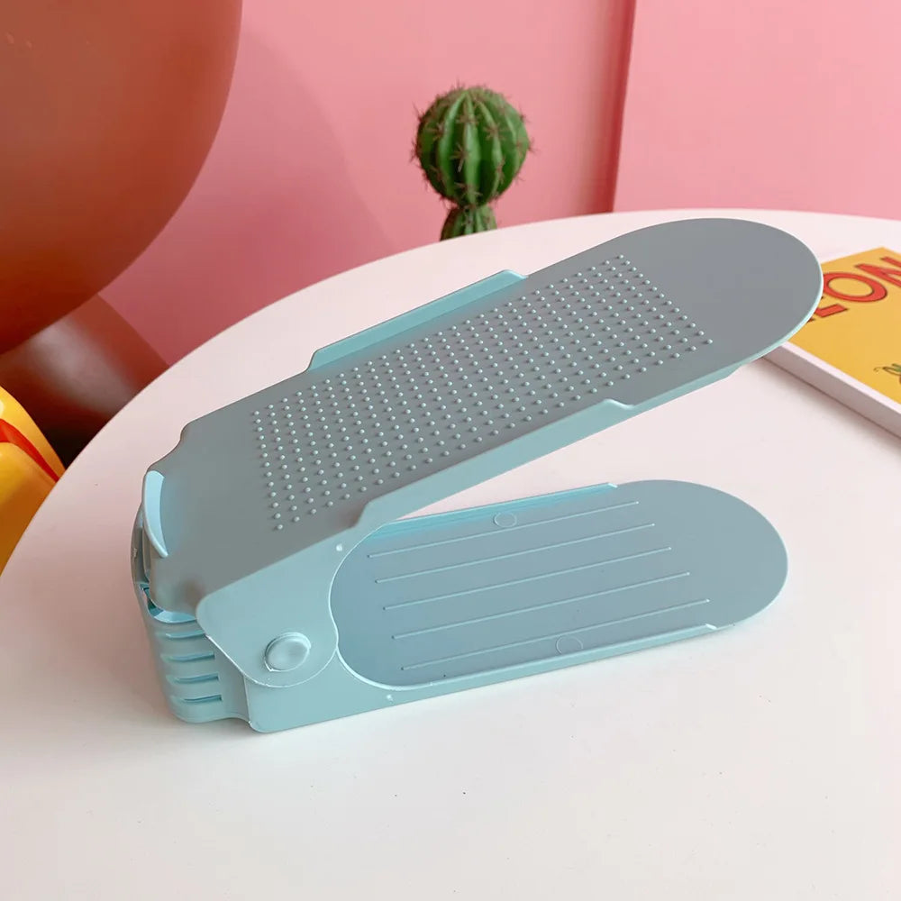 7/100 Modern Shoe Rack Shoe Storage Rack Double-Layer