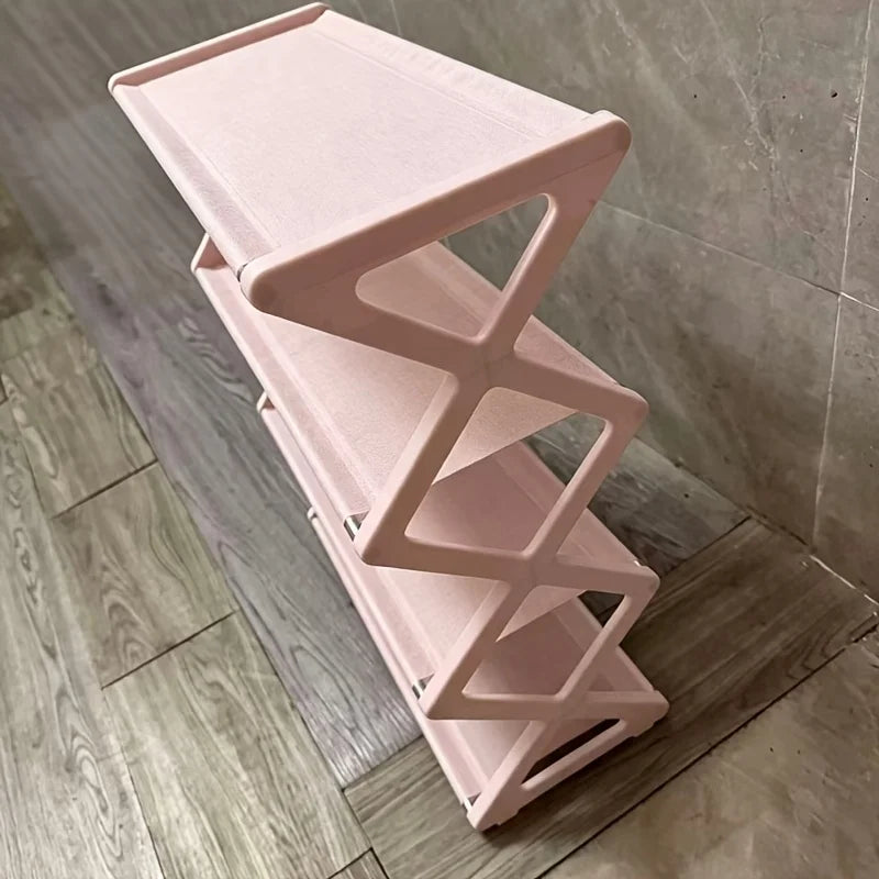 X-Shaped Simple Shoe Rack Multi-Layer Shoe Storage Rack