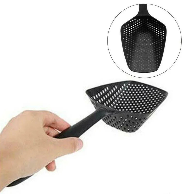 Creative Cooking Shovels Food Strainer Scoop Drain Large