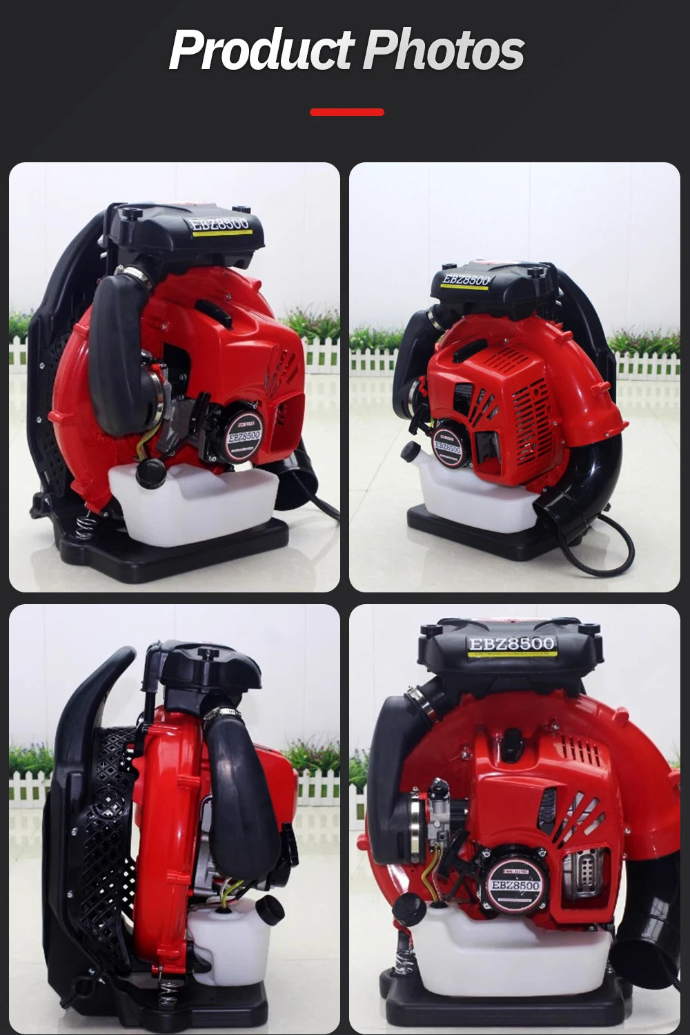 Heavy Duty Petrol Leaf Blower 3500w High Power