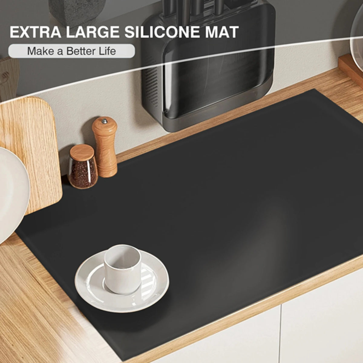 Extra Large Silicone Mat Placemat Table Heat Insulation