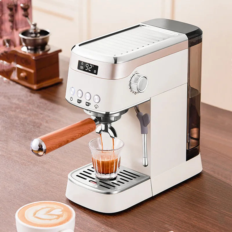 Pro Semi-Automatic Espresso Machine 20bar Pressure Compact Small