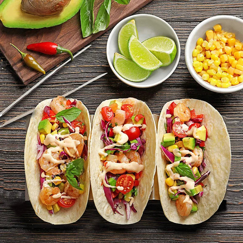 Holaroom Wave Shaped Taco Holder Food Display Stand