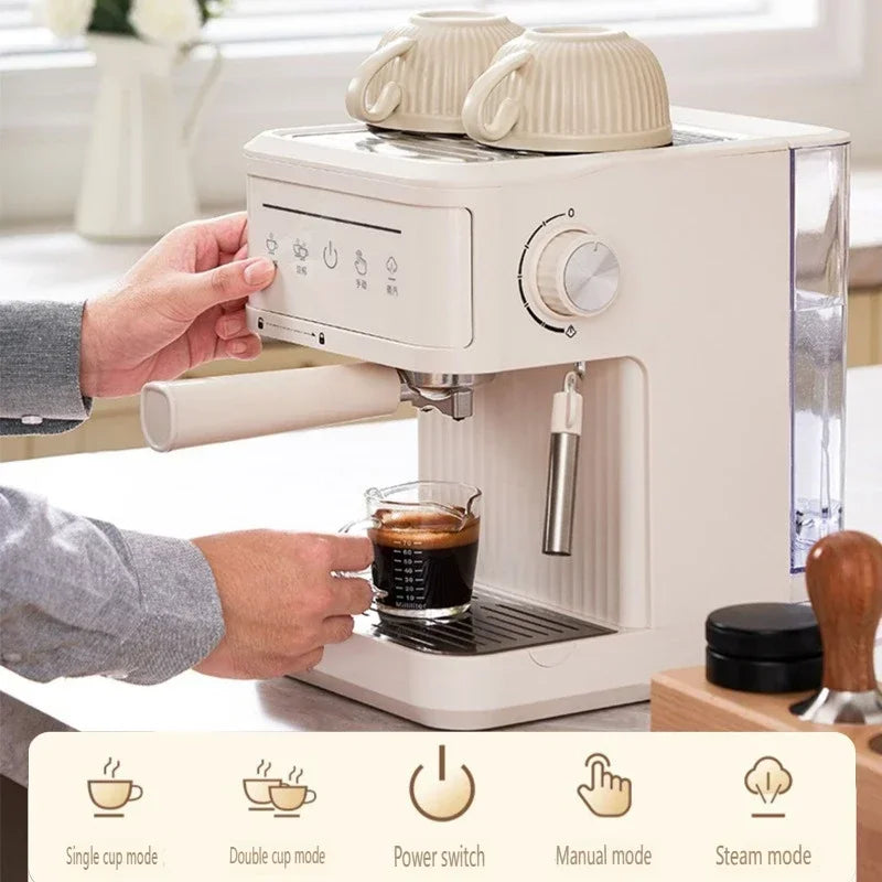 Electric Espresso Maker Professional Italian Espresso Coffee