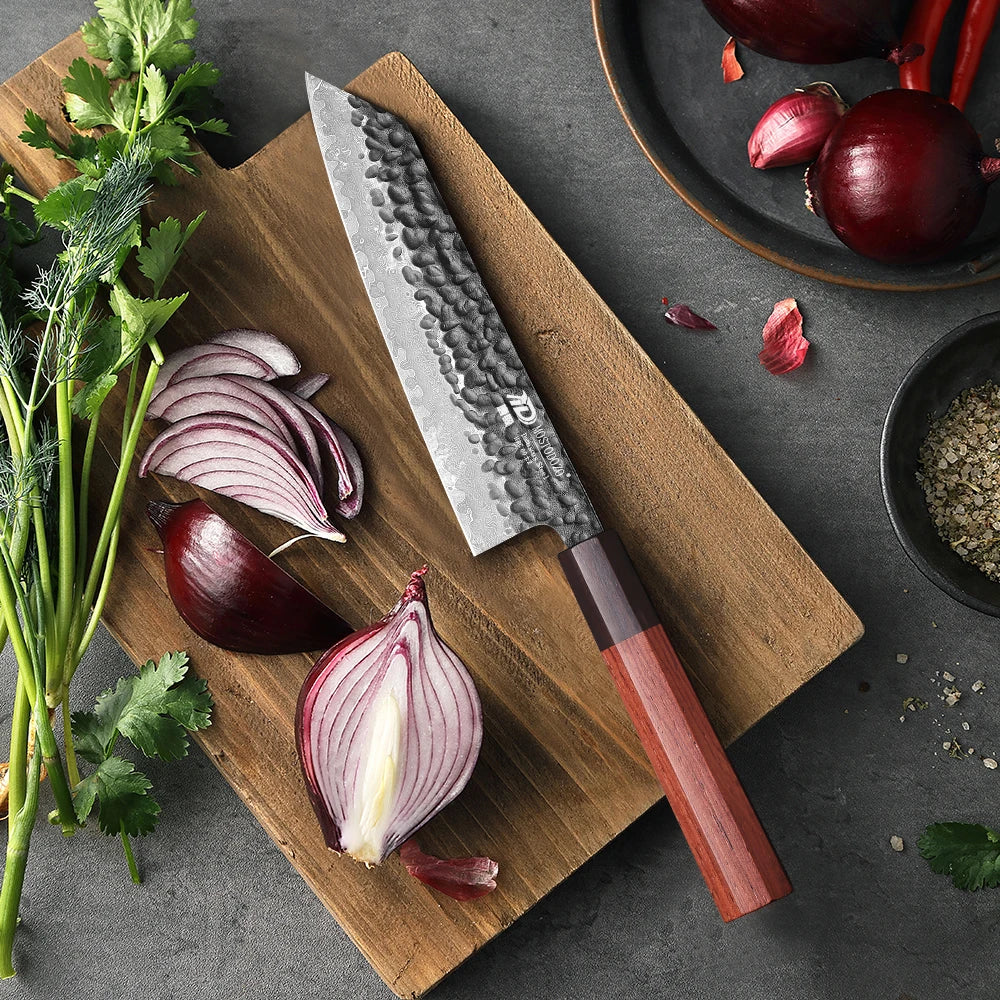 Mostodozo 6-Inch Japanese Hand Forged Bunka Chef Knife