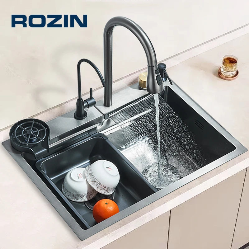 Slot Sink Faucet 304 Stainless Steel Large 60x45cm