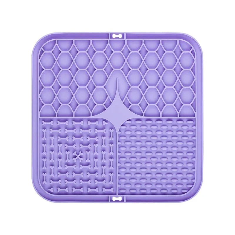Pet Lick Silicone Mat Pet Slow Food Plate