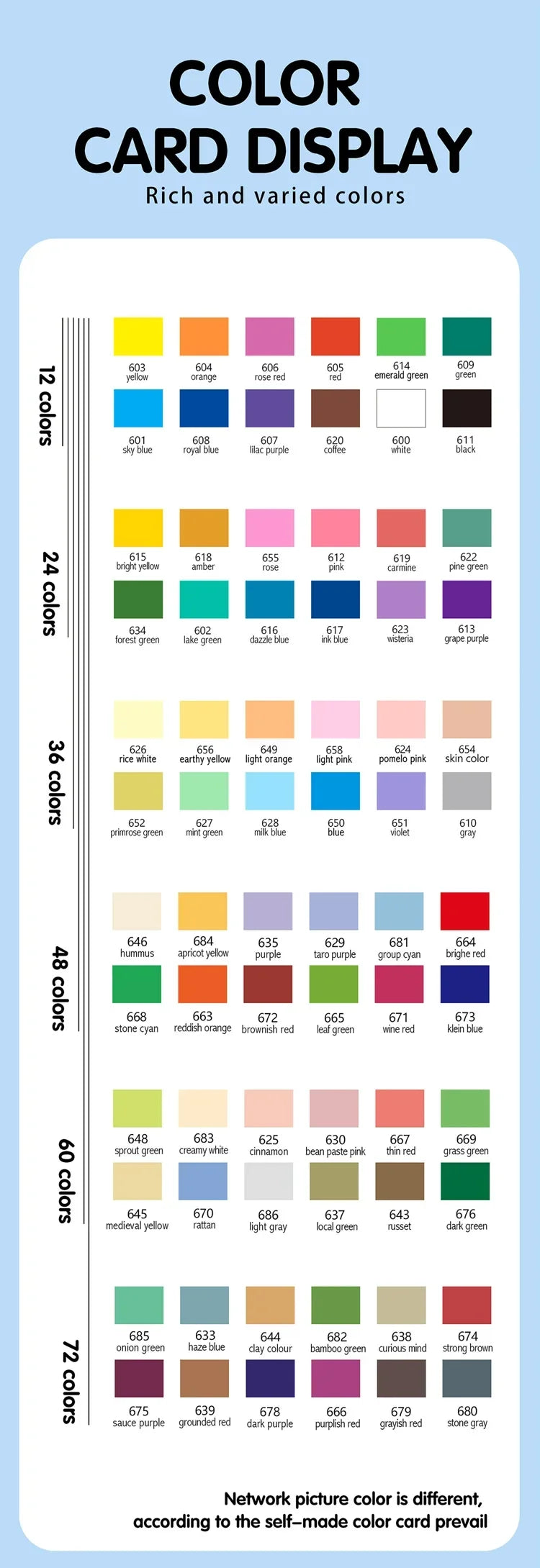 12-120 Colors Acrylic Paint Pens Markers Brush Tip