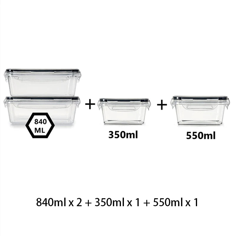 Food Containers Airtight Lids Sturdy Leakproof & Bpa