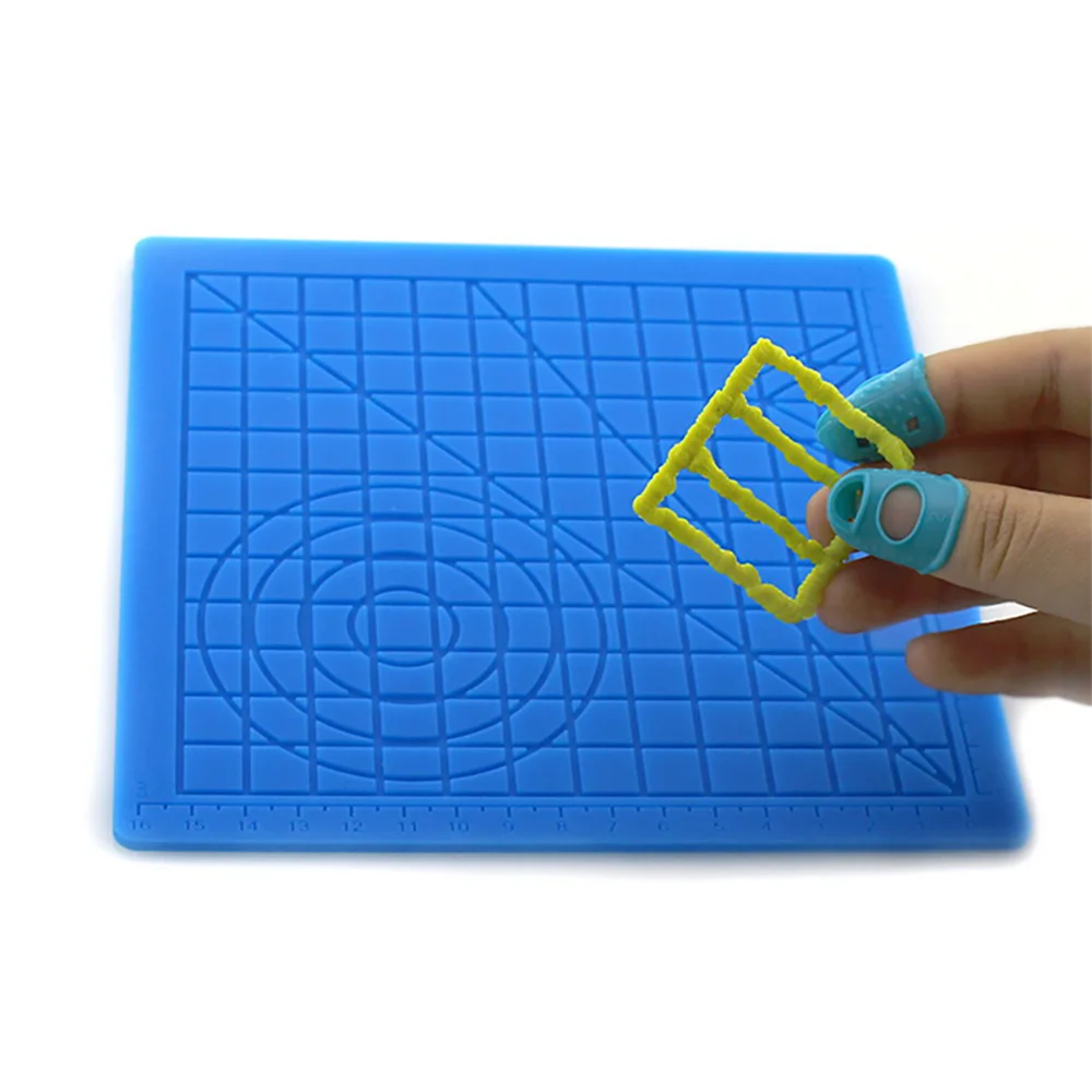 3d Printing Pen Silicone Mat Diy Finger Protectors