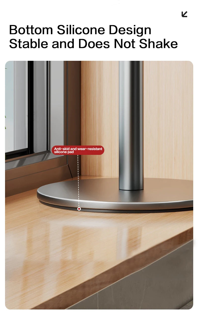 Utensil Stand Rotating Storage Hanger Hooks Countertop