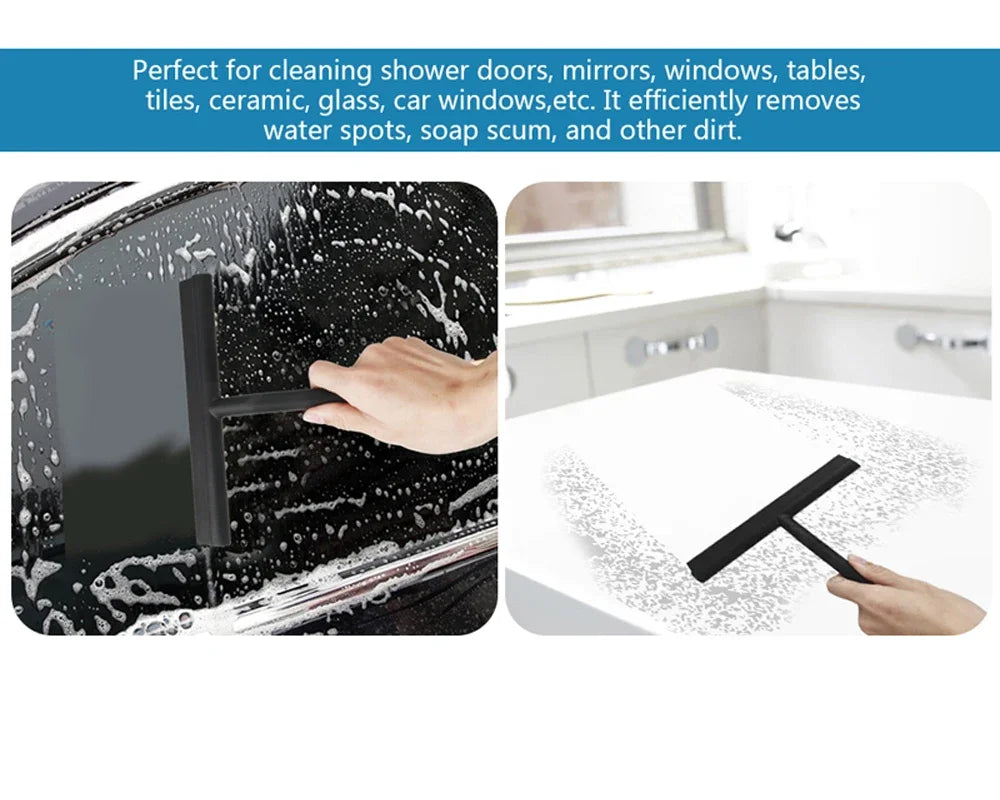 Shower Squeegee Glass Door Shower Wall Scraper Cleaner