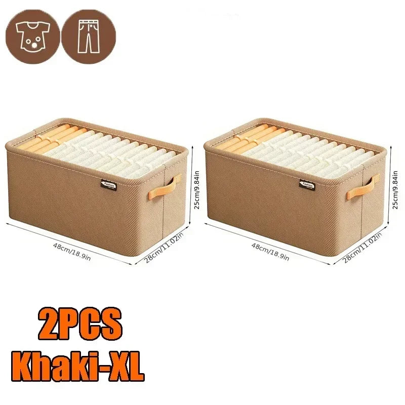 Wardrobe Organizer Box Storage In Closet Underwear Drawers