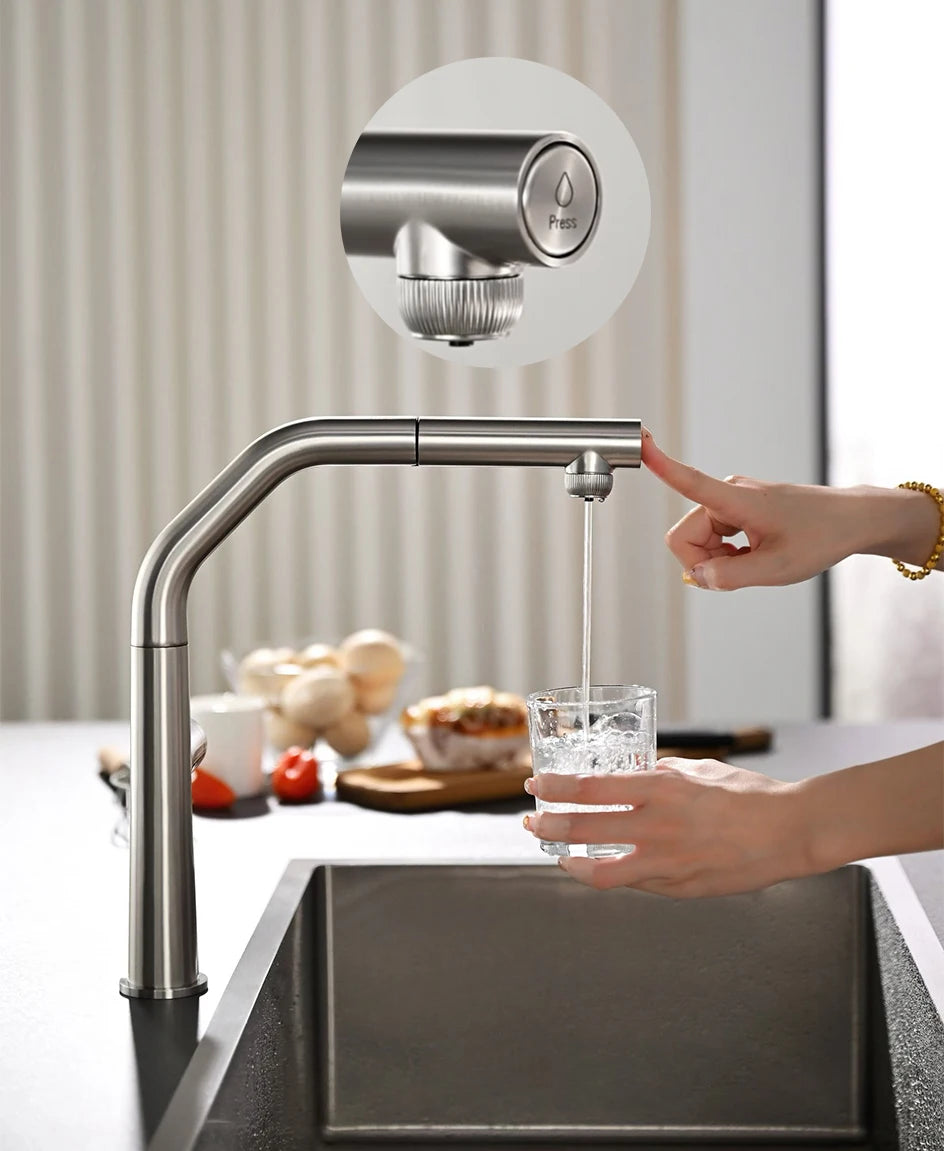 Vgx Faucet Dual Spout Pure Drinking Water Tap
