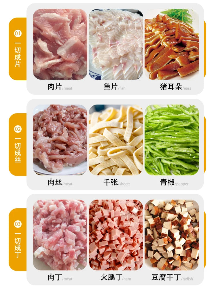Commercial Slicer Meat Cutter Small Electric Meat Planer